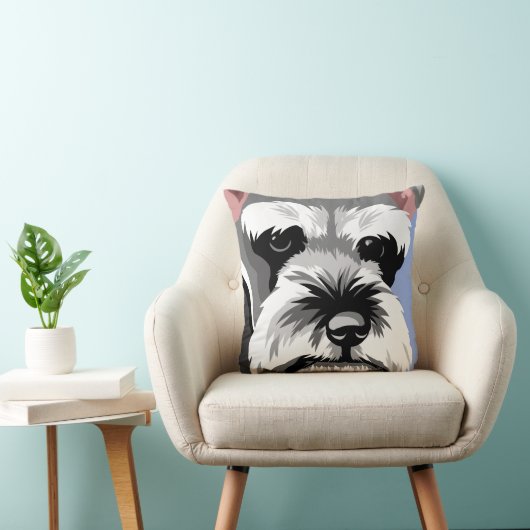 犬の恋人の枕 クッション (椅子)