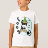 犬の恋人の第3誕生日のTシャツおよびギフト Tシャツ (正面)