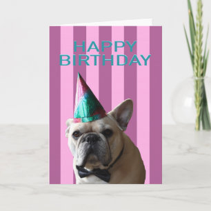 犬の恋人の誕生日のため カード