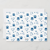 犬の恋人カスタムペットの写真メリークリスマス シーズンカード (裏面)