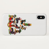 犬の恋人ギフトダックスシュント木クリスマスライト Case-Mate iPhoneケース (裏面(横))