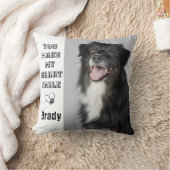 犬の恋人ギフトペットのパーソナライズされた写真 クッション (ブランケット)