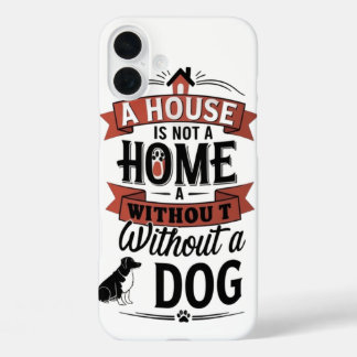 犬の恋人ケース iPhone 16 PLUSケース