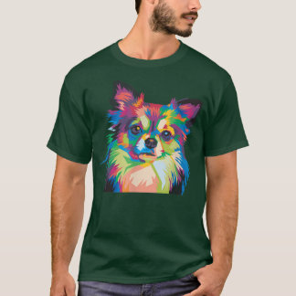 犬の恋人チワホアペット動物グラフィック Tシャツ