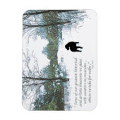 犬の恋人引用文 – 男最高のの友人 – 犬の引用文 マグネット (縦)