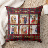 犬の恋人6写真のプレパーソナライズされたイドのクリスマス クッション (ブランケット)