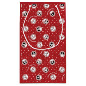 犬の恋人「幸せな恋の年」 スモールペーパーバッグ (裏面)