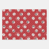 犬の恋人「幸せな恋の年」 ラッピングペーパーシート (正面3)