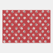 犬の恋人「幸せな恋の年」 ラッピングペーパーシート (正面)