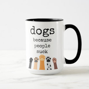 犬の恋人、犬の引用文、おもしろいコーヒーマグ マグカップ