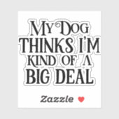 犬の恋人 – 私の考え犬私は大きな取引の一種である シール (シート)