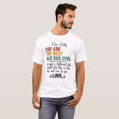 犬の恋人 – 親愛パパあなたは犬最高ののパパEv Tシャツ (正面フル)
