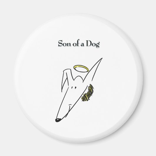 犬の息子ギア マグネット (正面)