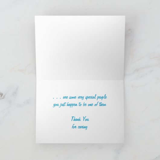 犬の悔やみや弔慰ありがとう気に's サンキューカード (内部)