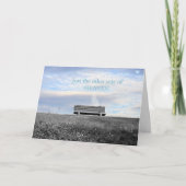 犬の悔やみや弔慰ありがとう気に's サンキューカード (正面)