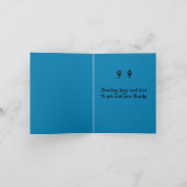 犬の悔やみや弔慰カード(dalDesignNZ) カード (内部)