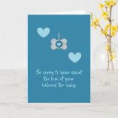 犬の悔やみや弔慰カードby dalDesignNZ カード (黄色い花)