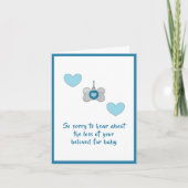 犬の悔やみや弔慰カードby dalDesignNZ カード (正面)