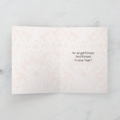 犬の悔やみや弔慰— Basset Hound Companity Card カード (内部)