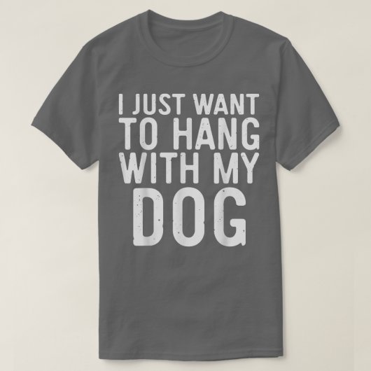 犬の愛つる者のギフトでも欲しい Tシャツ (デザイン正面)