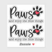 犬の愛に満ちた名言 シール (シート)