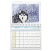 犬の愛のため カレンダー (1月 2026)