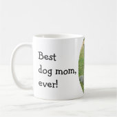 犬の愛の鑑賞写真 コーヒーマグカップ (左)