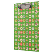 犬の愛をグリーン クリップボード (左)