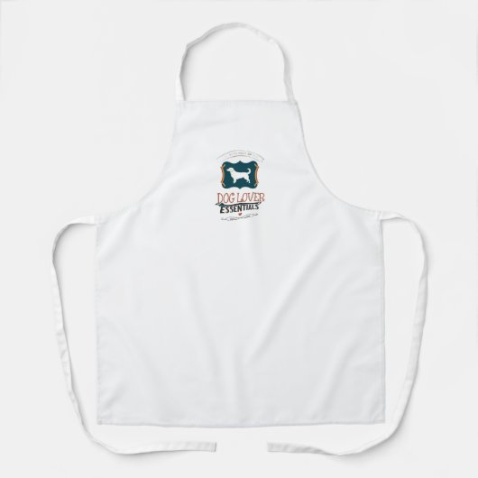 犬の愛エプロン エプロン (正面)