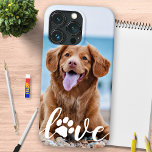 犬の愛人パーソナライズされたペットの写真LOVEポープリント iPhone 13 PROケース<br><div class="desc">今は運この最高の犬のペットフォトiPhoneケースと一緒に行くカスタム所であなたの友人と一緒に。この名前パーソナライズされたのデザインの写真はエレガントトレンディーでカッコいいかわいい。犬カスタマイズの写真や猫の写真や手の付いたペット！パーソナライズする名前の追加。Aは犬の恋人、猫好き、犬の母、犬のパパ、猫の母と猫のパパのために持っている必要がある！誕生日やクリスマスの素晴らしい贈り物。COPYRIGHT © 2020 Judy Burrows,  Black Dog Art - All Rights Reserved.犬の愛人パーソナライズされたペット写真LOVEポー印刷iPhone 13 Proケース</div>