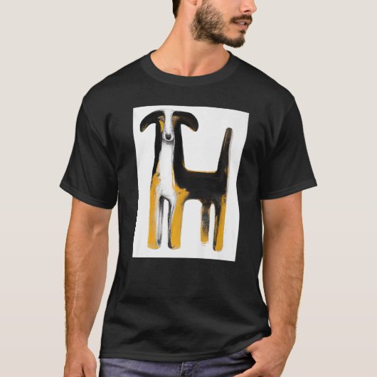 犬の愛犬の子犬ファン89スタイル Tシャツ (正面)