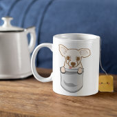 犬の愛犬トレーナーのための可愛いチワワ コーヒーマグカップ