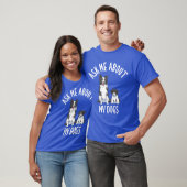 犬の愛犬ママ犬の恋人の家おもしろい族 Tシャツ (ユニセックス)
