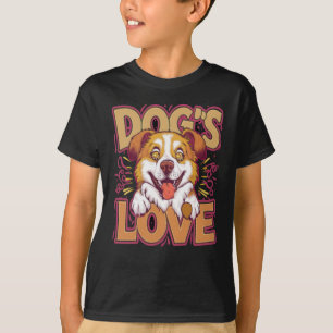 犬の愛純粋な無限の無条件 Tシャツ