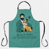 犬の愛 エプロン (正面)
