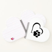 犬の愛 – ノートブック (内部)