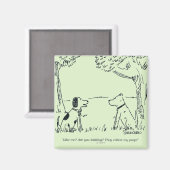 犬の愛 マグネット (正面/裏面)