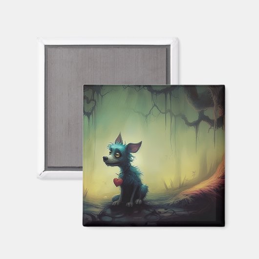 犬の愛 マグネット (正面/裏面)