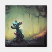 犬の愛 マグネット (正面)