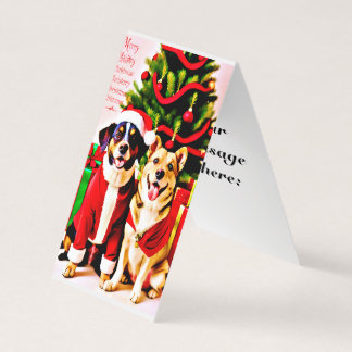 犬の感動的短メリーいメッセージ