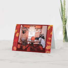 犬の感謝祭 シーズンカード