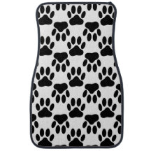 犬の手のプリントを上下に