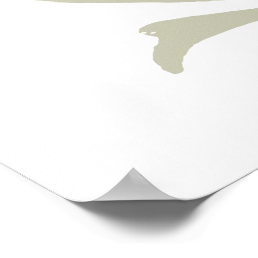 犬の手の操り人形シャドウゲームヴィンテージ ポスター (角)