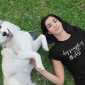 犬の抱っこTシャツ  Tシャツ