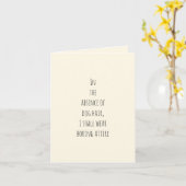 犬の損失 カード (黄色い花)