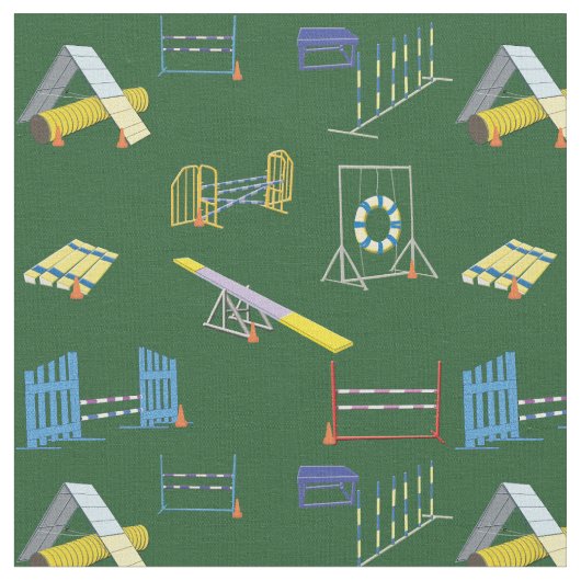 犬の敏捷性 ファブリック (クローズアップ)