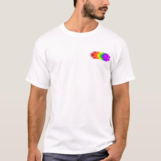 犬の敏捷 Tシャツ (正面)