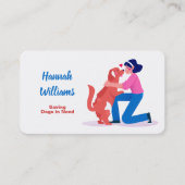 犬の救出 名刺 (正面)