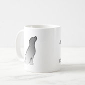 犬の救助のコーヒー・マグ- DogExplorer コーヒーマグカップ (正面左)