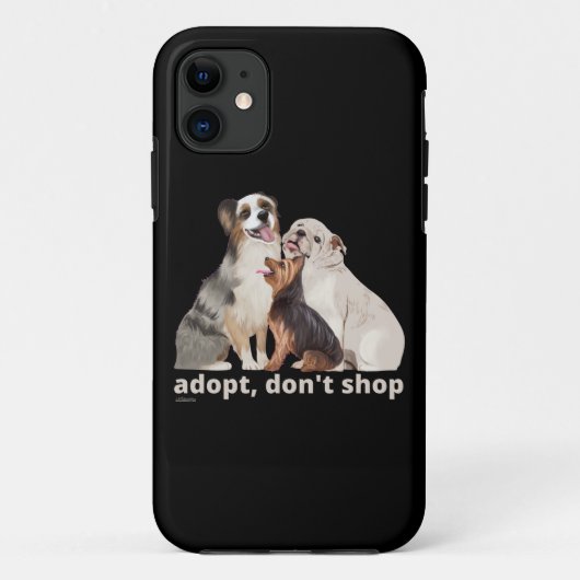 犬の救助を救買い物するな Case-Mate iPhoneケース (裏面)